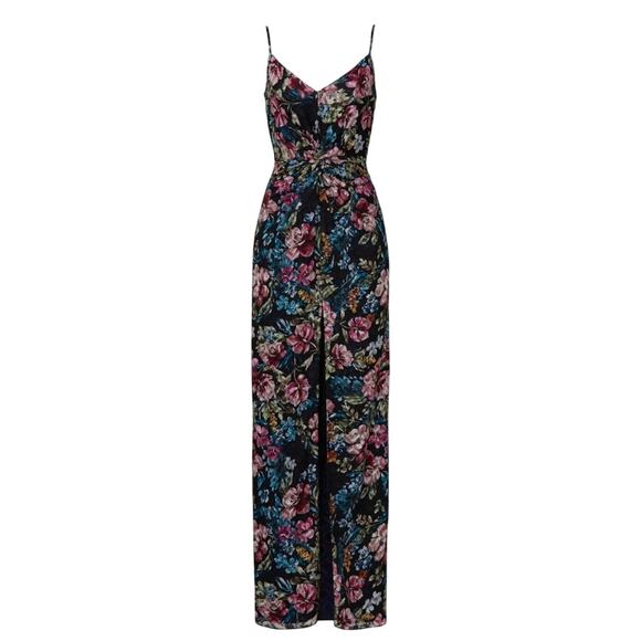Amanda Uprichard Ellie Floral Maxi Dress Gown Size XS - Picture 1 of 7